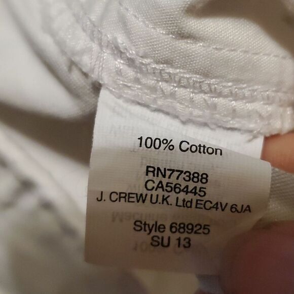 J Crew CHINO white shorts 4 - Picture 3 of 6